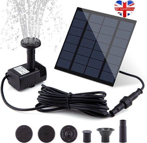 Solar panel powered water - panel,