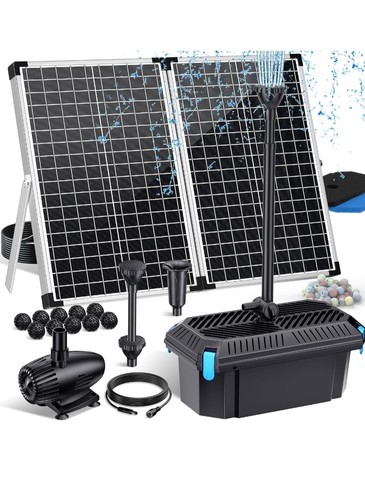 Energy efficient pond filter - energy-efficient,