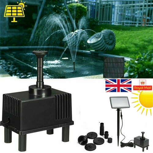 Solar powered pond pump - pump, filter