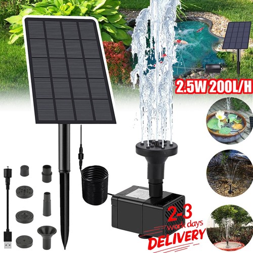 Solar fountain pond pump - solar,