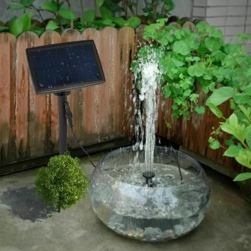 Solar panel powered water - panel,