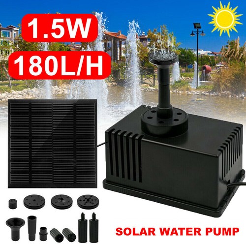 Solar fountain water - solar,
