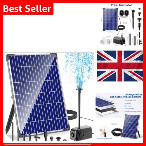 Solar pond pump - with, filter