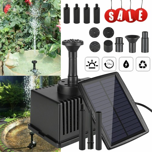 Solar panel powered water - solar,