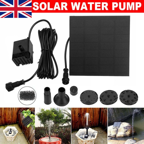 Solar panel powered water - panel,