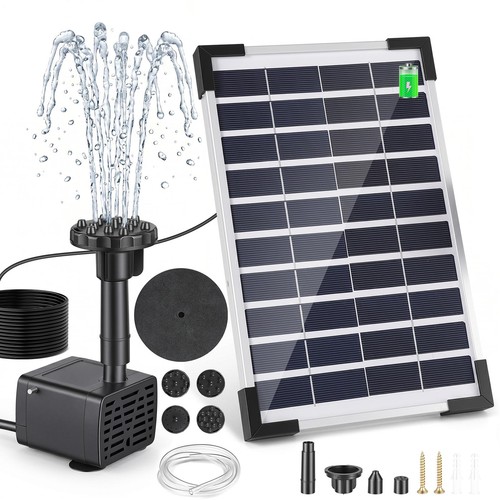 Solar powered water pond - solar,