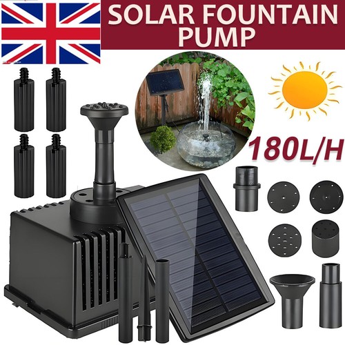 Solar powered pond - pond, pump