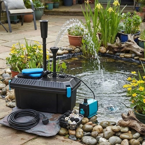 Energy efficient pond filter - energy-efficient,