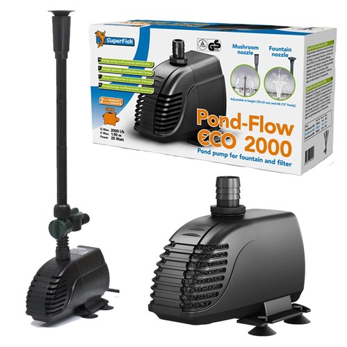 Superfish pond flow eco - flow,