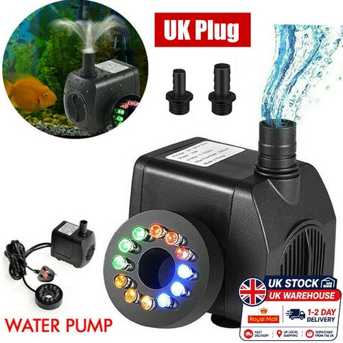 Submersible fountain pump with - fountain,