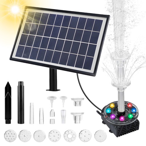 Solar panel powered water - panel,